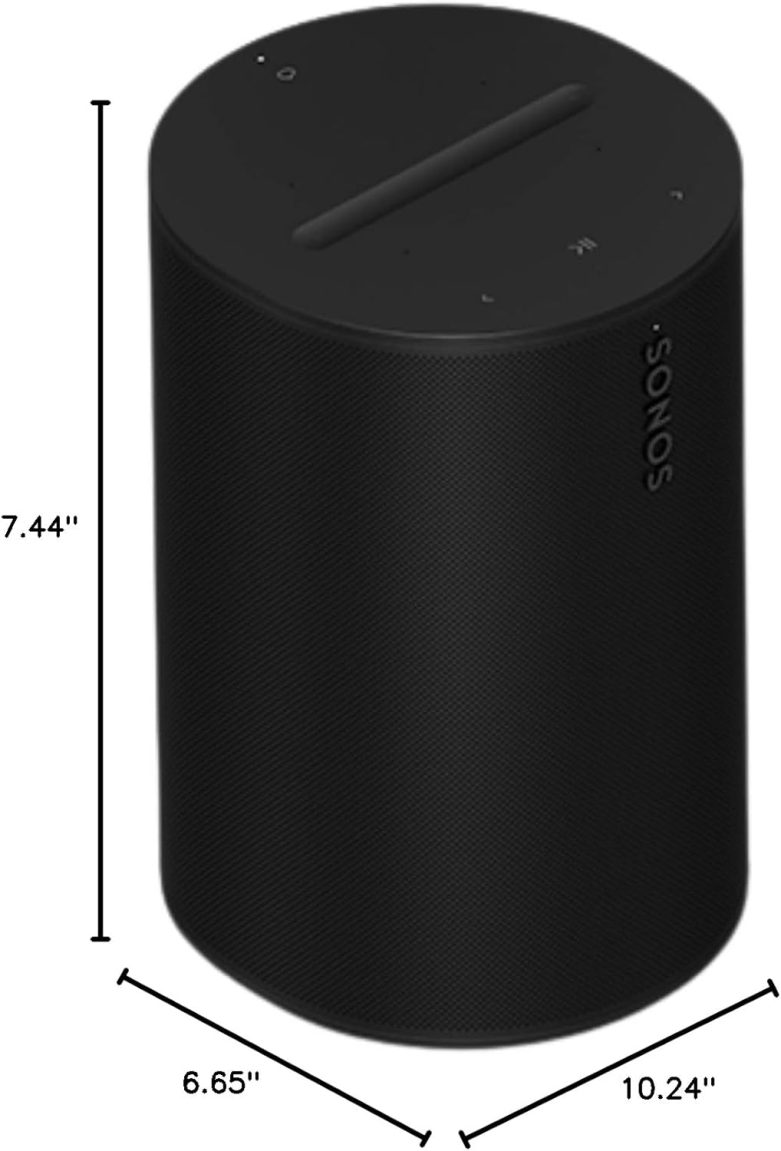 Sonos Era 100 - Black - Wireless, Alexa Enabled Smart Speaker - Image 8